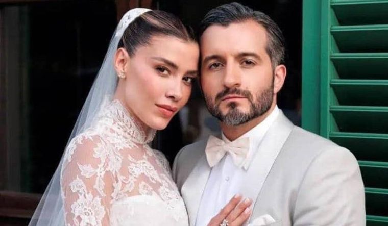 Controversia en redes por cómo viven Michelle Salas y Danilo Díaz Granados su rutina de casados.