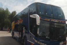 El colectivo blanco del golpe comando esta mañana en Chile. 