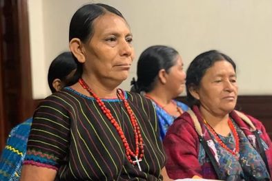 MDZol | Foto: LUCIA XILOJ. Paulina Ixtapá, una de las 36 mujeres achí de Rabinal.