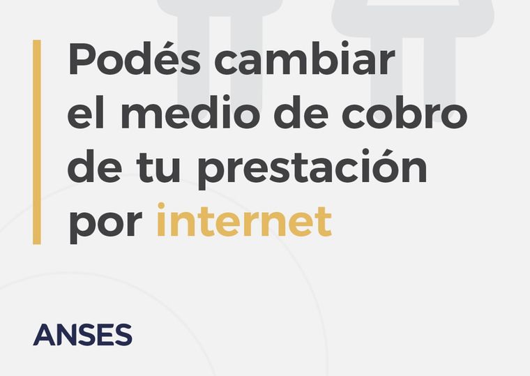 Anses permite modificar el medio de cobro de prestaciones desde la app Anses permite modificar el medio de cobro de prestaciones desde la app