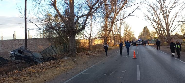 Dos personas murieron durante la mañana de este domingo Foto: Ministerio de Seguridad
