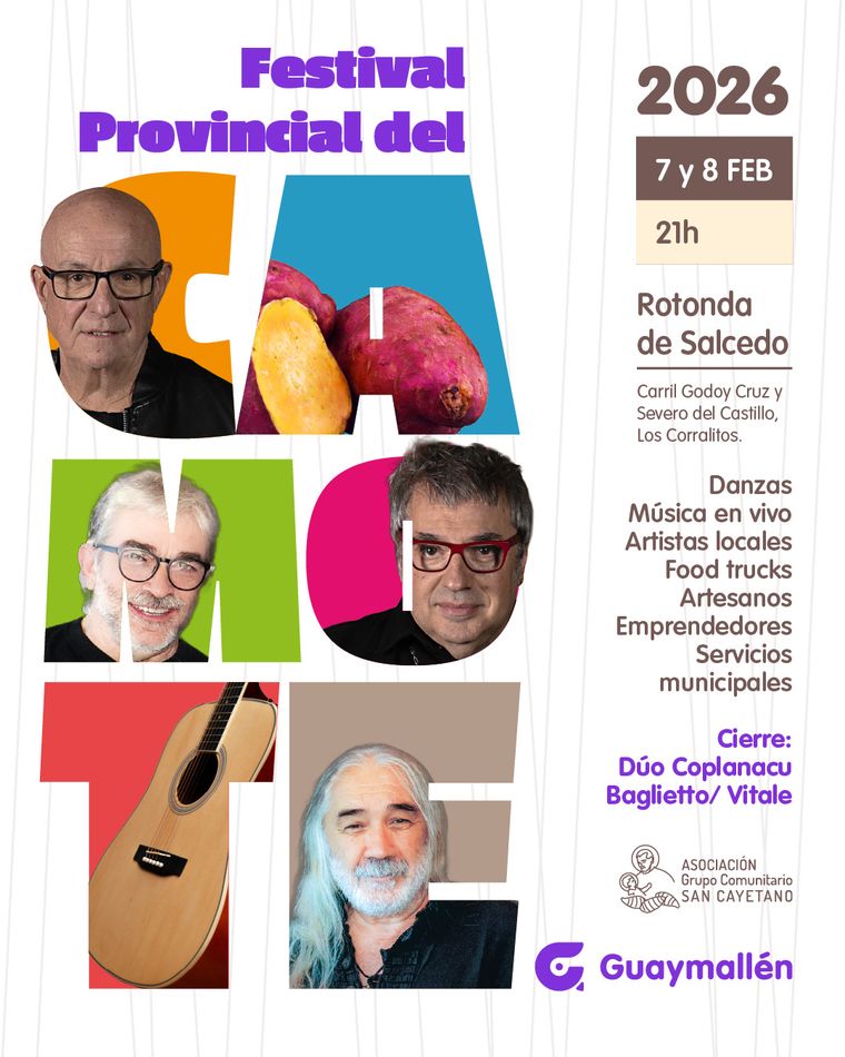 Festival del Camote en Guaymallén. Festival del Camote en Guaymallén.