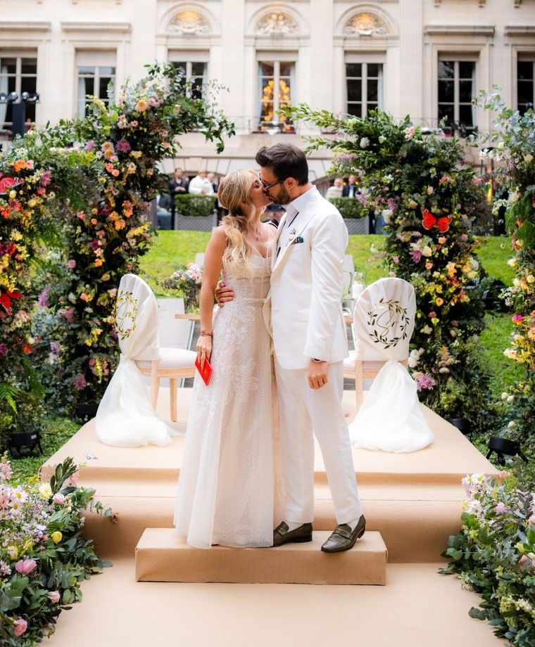 Analizamos el vestido de boda de Jesica Cirio Foto: Instagram