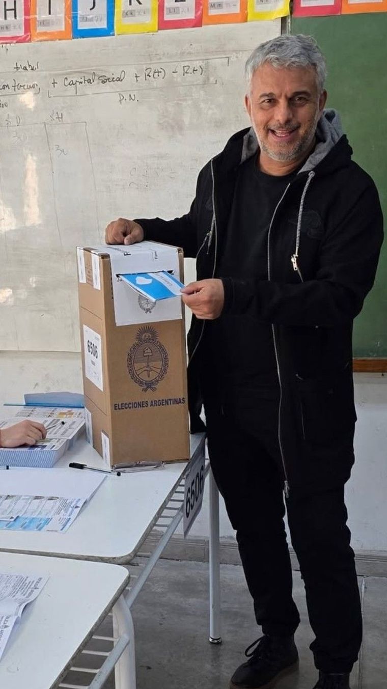 El periodista compartió esta foto. El periodista compartió esta foto.
