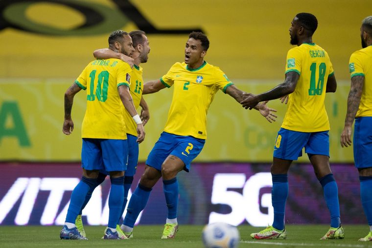 Selección de Brasil. Foto: CBF