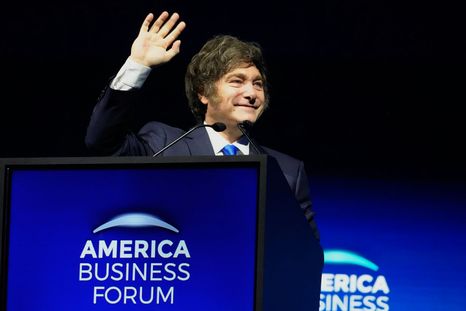 El presidente Javier Milei. El presidente Javier Milei.