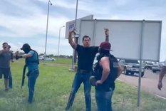 video: asi detuvo la policia de bolivia a un lider opositor al gobierno de luis arce