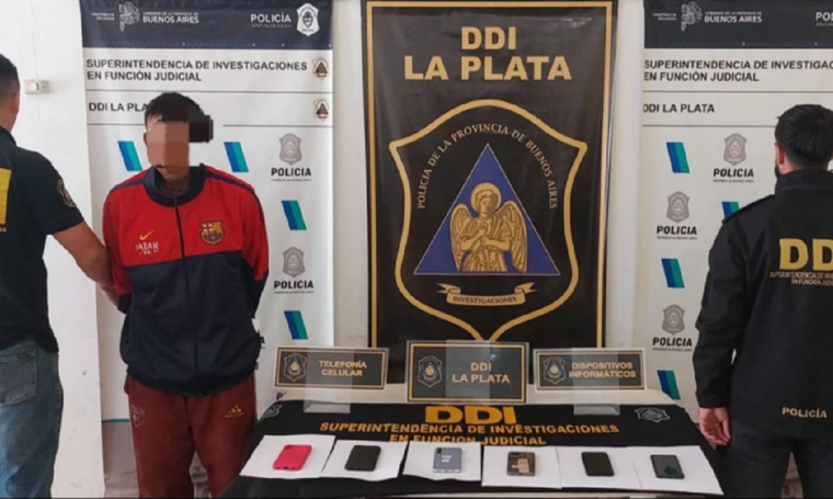 El sospechoso. Foto: NA