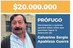 Buscan a Galvarino Sergio Apablaza Guerra, el exguerrillero chileno, que está prófugo&nbsp;