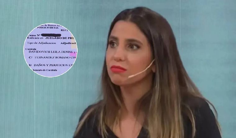 Cinthia Fernández no tiene paz y su vecina la denunció por una alta suma de dinero.