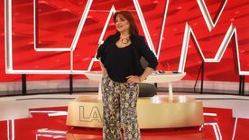 La locutora debatió fuertemente en el programa. Foto: RS Fotos. 