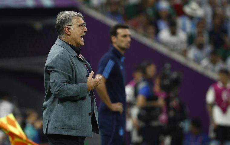 El Tata analizó la derrota. Foto: EFE