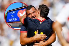 Argentina celebró a pesar del sufrimiento. Foto: MDZ Argentina celebró a pesar del sufrimiento. Foto: MDZ