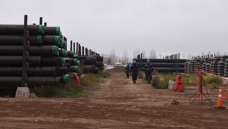 Los ductos que se usarán para el proceso de saneamiento del acuífero. Foto: Walter Moreno/Mdz