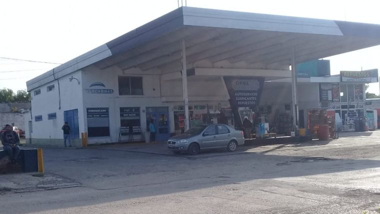 La estación donde ocurrió el particular asalto.