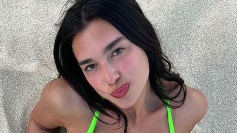 Dua Lipa Redes Foto: Archivo