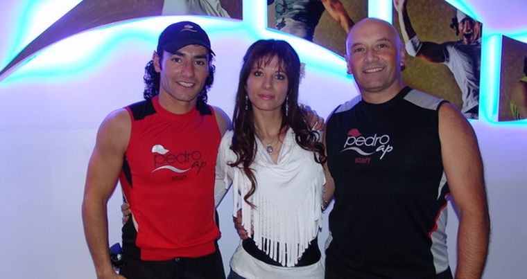 Pedro García, Patricia Defferrire  y Tony Costa, los responsables del multiespacio Pedro AP. Foto: MDZ