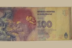 a fijarse en casa: como es el billete de $100 que se vende a $18.500