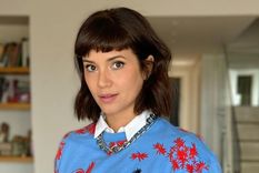 ¡Para imitar! Griselda Siciliani armó un look muy moderno con zapatillas Foto: Instagram