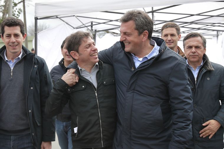 Axel Kicillof y Sergio Massa serán los representantes del Día de la Lealtad Foto: Télam