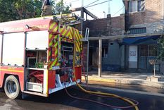 El incendio se produjo en Guaymallén. Imagen ilustrativa.