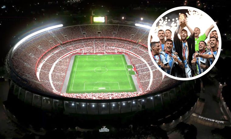 El estadio Más Monumental albergará el encuentro ante Panamá el 23 de marzo