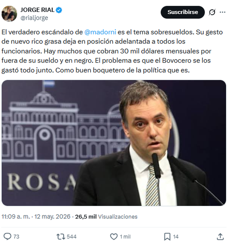 Jorge Rial revolucionó las redes con un fuerte anticipo. Jorge Rial revolucionó las redes con un fuerte anticipo.