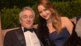 JENNIFER LAWRENCE ES MUY AMIGA DE ROBERT DE NIRO. LA ACTRIZ CONTÓ SU PARTICULAR ANÉCDOTA CON ÉL.