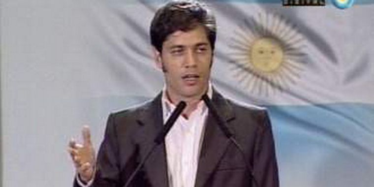Axel Kicillof el vice de Economía encargado de explicar el programa de vivienda.