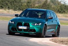 BMW M3 Competition Touring y el nuevo M5 desafiaron los límites en San Nicolás
