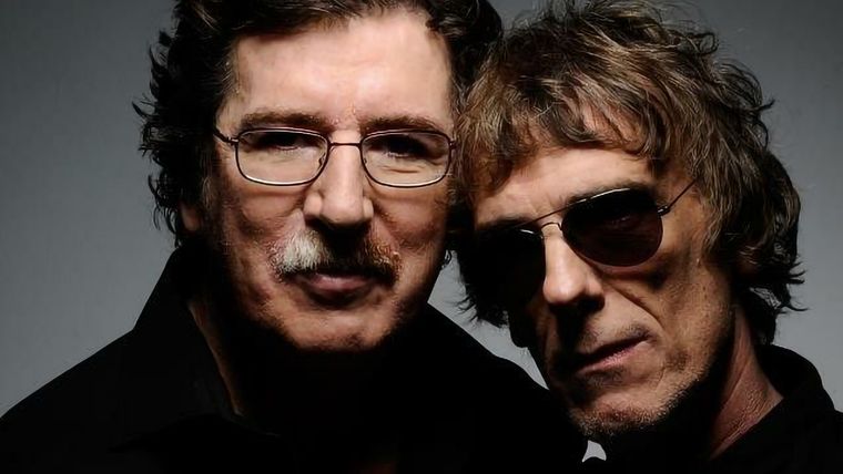 Charly García y Luis Alberto Spinetta Foto: Nota Al Pie