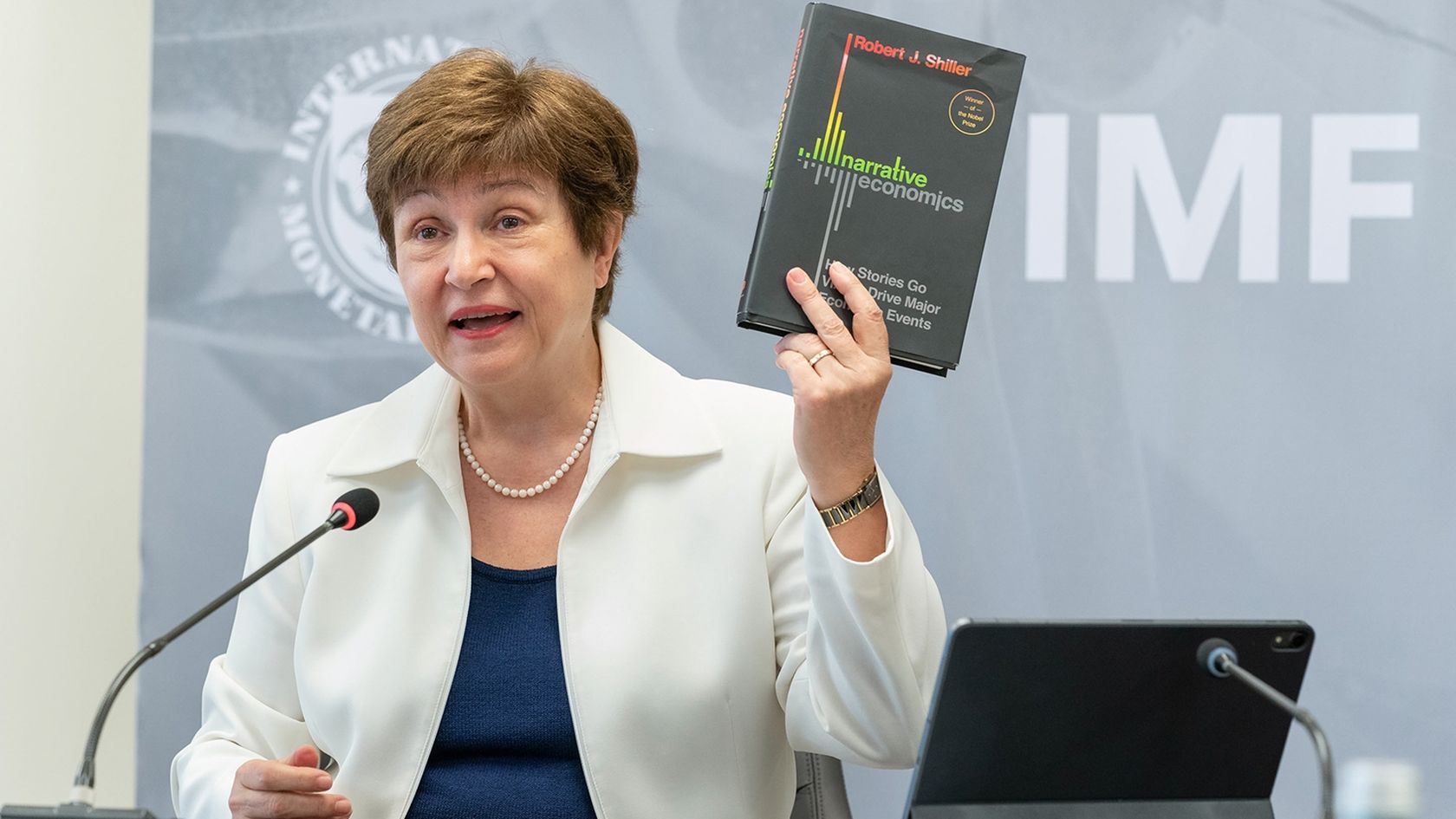Kristalina Georgieva, la directora ejecutiva del FMI.