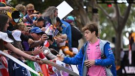 Colapinto se expresó en redes tras el estreno en la temporada. Colapinto se expresó en redes tras el estreno en la temporada.