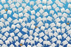 Acertijo visual, reto visual. medusas Pinterest Foto: Pinterest