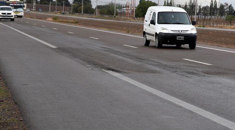 La emblemática ruta nacional contará con radares en un sector del Este mendocino Foto: ALF PONCE MERCADO / MDZ
