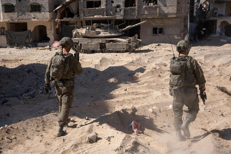 El conflicto armado en medio oriente no cesa. Foto: EFE