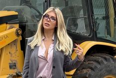 El look sporty-chic de Wanda Nara.