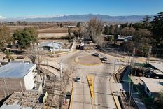Comenzaron las obras de una nueva rotonda en Maipú Comenzaron las obras de una nueva rotonda en Maipú