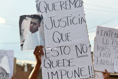 MDZol | El martes hubo una manifestación en Las Heras por el caso Foto: Santiago Tagua/MDZ