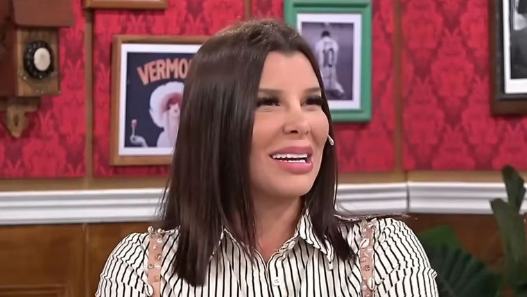 Charlotte Caniggia estuvo presente este lunes en Polémica en el bar.