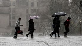 Rige una alerta naranja por tormenta y granizo para la noche de este viernes. Foto: Que Pasa Web