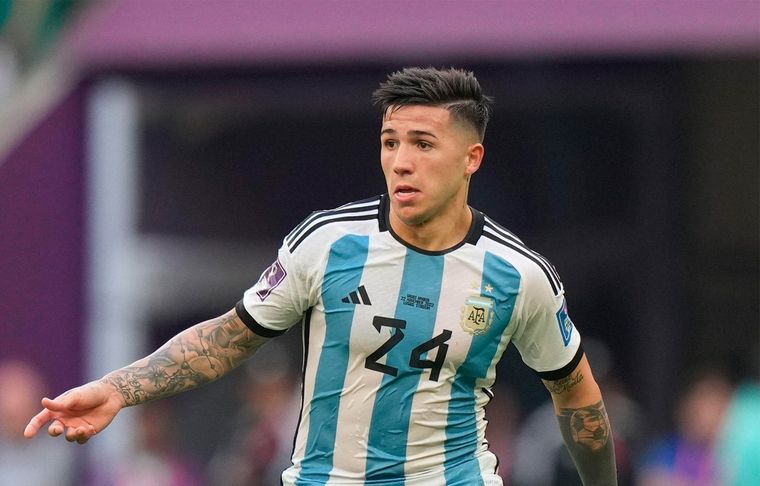 Enzo Fernández El volante argentino podría ser reemplazado por otro albiceleste.