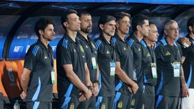 Se conoció la mirada del cuerpo técnico de Scaloni sobre la sede de la Finalissima ante España. Foto: Fotobaires
