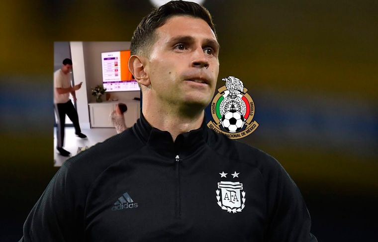 Dibu Martínez El arquero salió a aclarar un video con un supuesto menosprecio a México