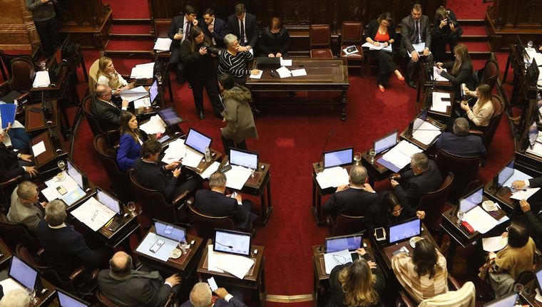 Senado de la Nación. Foto: NA