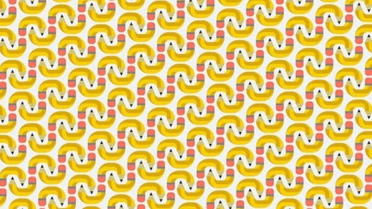 Acertijo visual, reto visual, lápices Pinterest