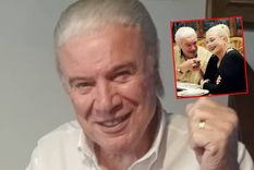 Alberto Martín y Carmen Barbieri trabajaron juntos en la última etapa televisiva del actor. Créditos: Archivo MDZ