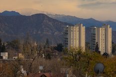 Jueves fresco en Mendoza.