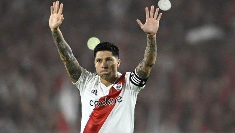 Enzo Pérez calmó a los hinchas de River. Foto: (Foto: archivo)