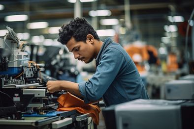 MDZol | El título V de la Ley de Bases inicia con el titulado de una “modernización laboral”. Foto: Imagen generada con Midjourney